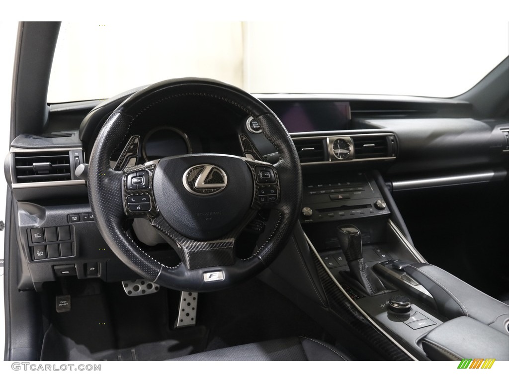 2018 Lexus IS 300 F Sport AWD Black Dashboard Photo #145645498