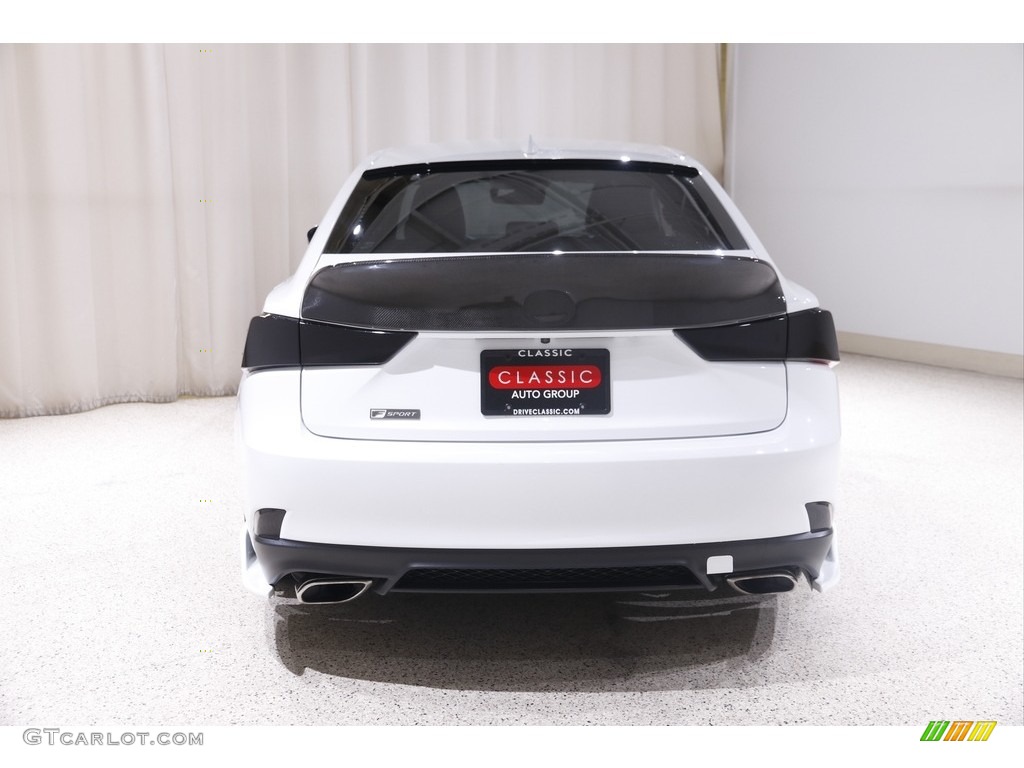 2018 IS 300 F Sport AWD - Ultra White / Black photo #23
