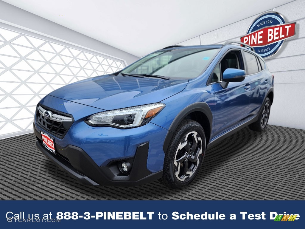 2023 Crosstrek Limited - Horizon Blue Pearl / Black photo #1