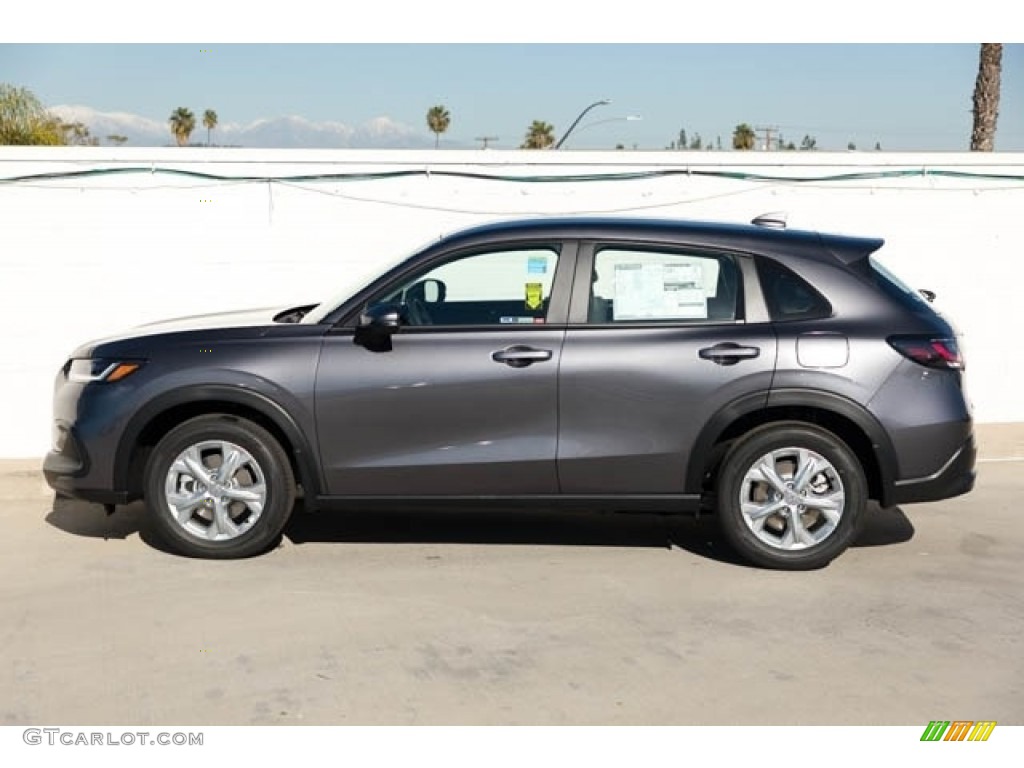 Modern Steel Metallic 2023 Honda HR-V LX Exterior Photo #145646983