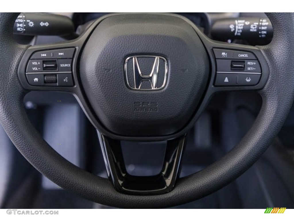2023 Honda HR-V LX Black Steering Wheel Photo #145647241