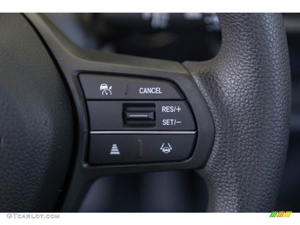 2023 Honda HR-V LX Black Steering Wheel Photo #145647277