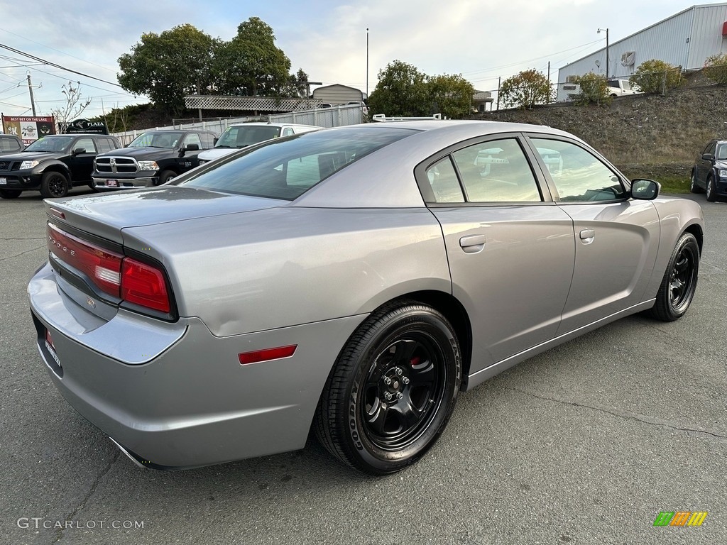 Bright Silver Metallic 2011 Dodge Charger Police Exterior Photo #145647313