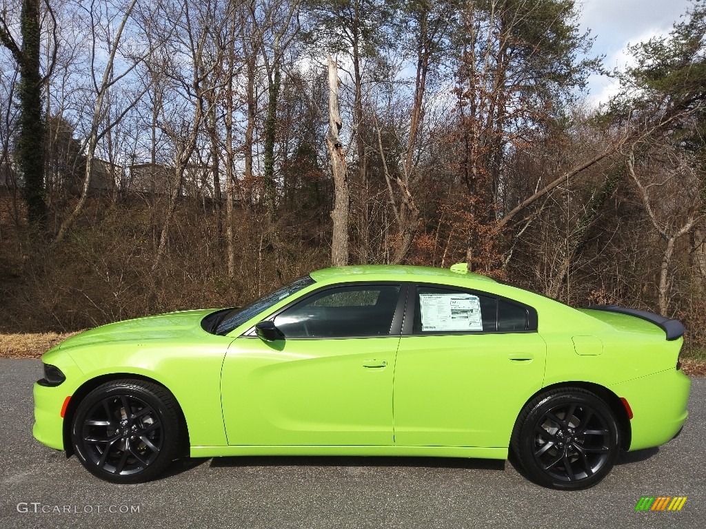 Sublime Metallic 2023 Dodge Charger SXT Blacktop Exterior Photo #145647316
