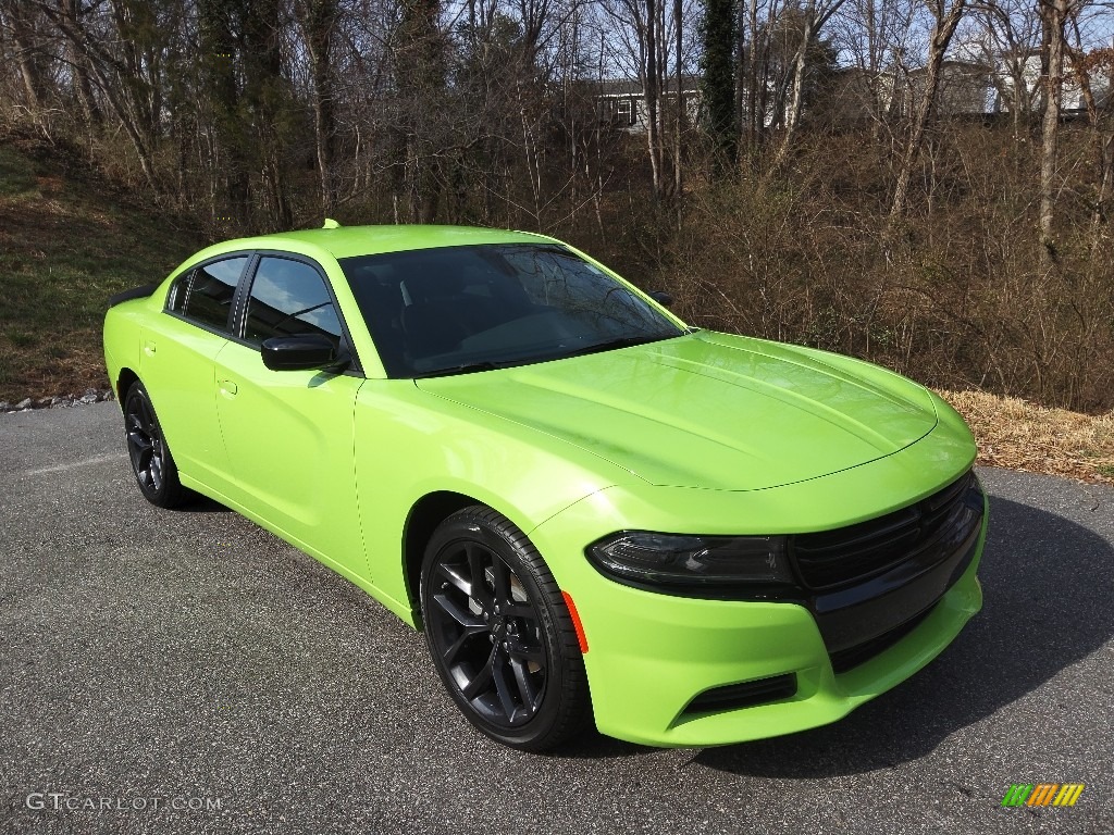 Sublime Metallic 2023 Dodge Charger SXT Blacktop Exterior Photo #145647397