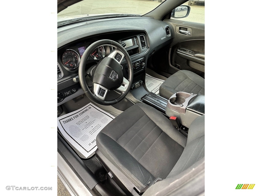 Black Interior 2011 Dodge Charger Police Photo #145647400