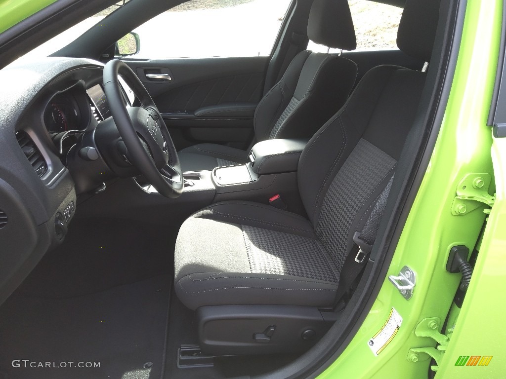 Black Interior 2023 Dodge Charger SXT Blacktop Photo #145647592