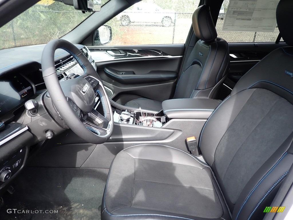 Global Black Interior 2023 Jeep Grand Cherokee Trailhawk 4XE Photo #145647885