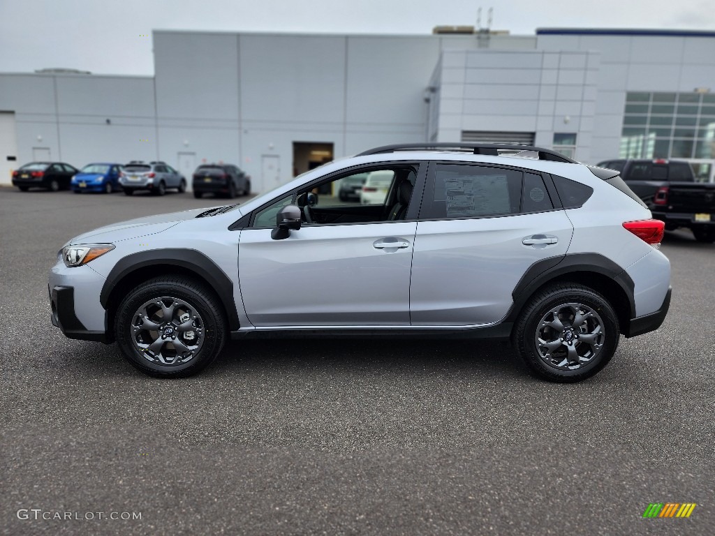 Ice Silver Metallic 2023 Subaru Crosstrek Sport Exterior Photo #145648045