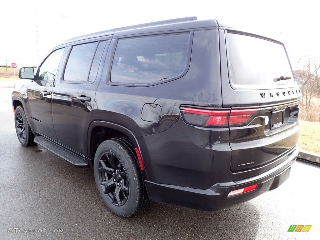 Diamond Black Crystal Pearl 2023 Jeep Wagoneer Series II 4x4 Exterior Photo #145648114