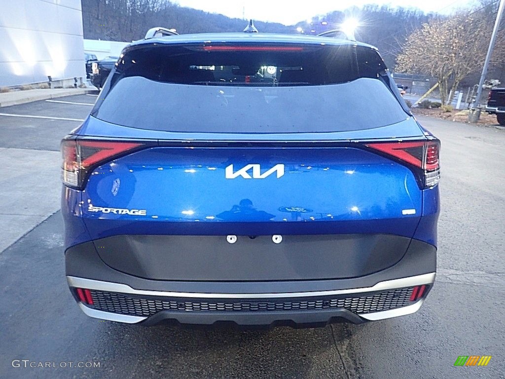 2023 Sportage X-Line AWD - Sapphire Blue / Black photo #3