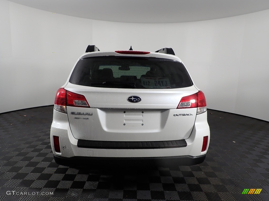 2014 Outback 2.5i Premium - Satin White Pearl / Ivory photo #7