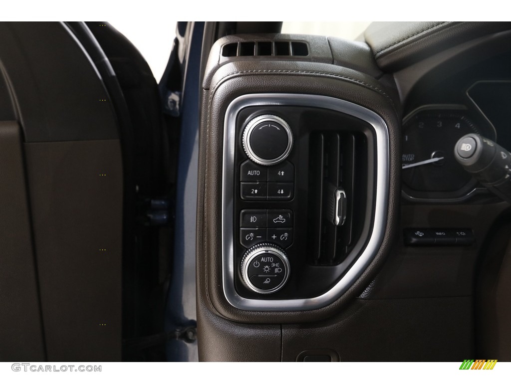 2019 Sierra 1500 Denali Crew Cab 4WD - Pacific Blue Metallic / Dark Walnut/­Dark Ash Grey photo #6
