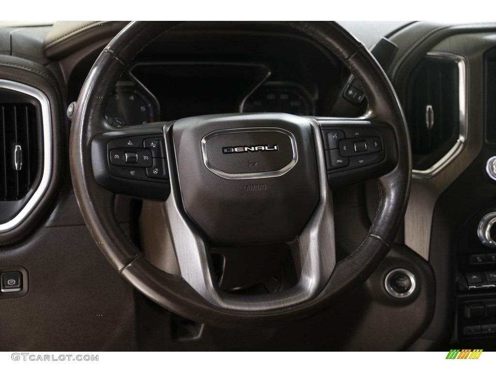 2019 Sierra 1500 Denali Crew Cab 4WD - Pacific Blue Metallic / Dark Walnut/­Dark Ash Grey photo #8
