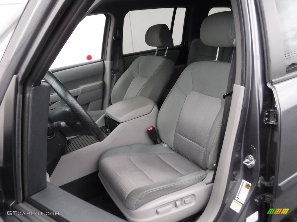 2014 Pilot EX 4WD - Modern Steel Metallic / Gray photo #13