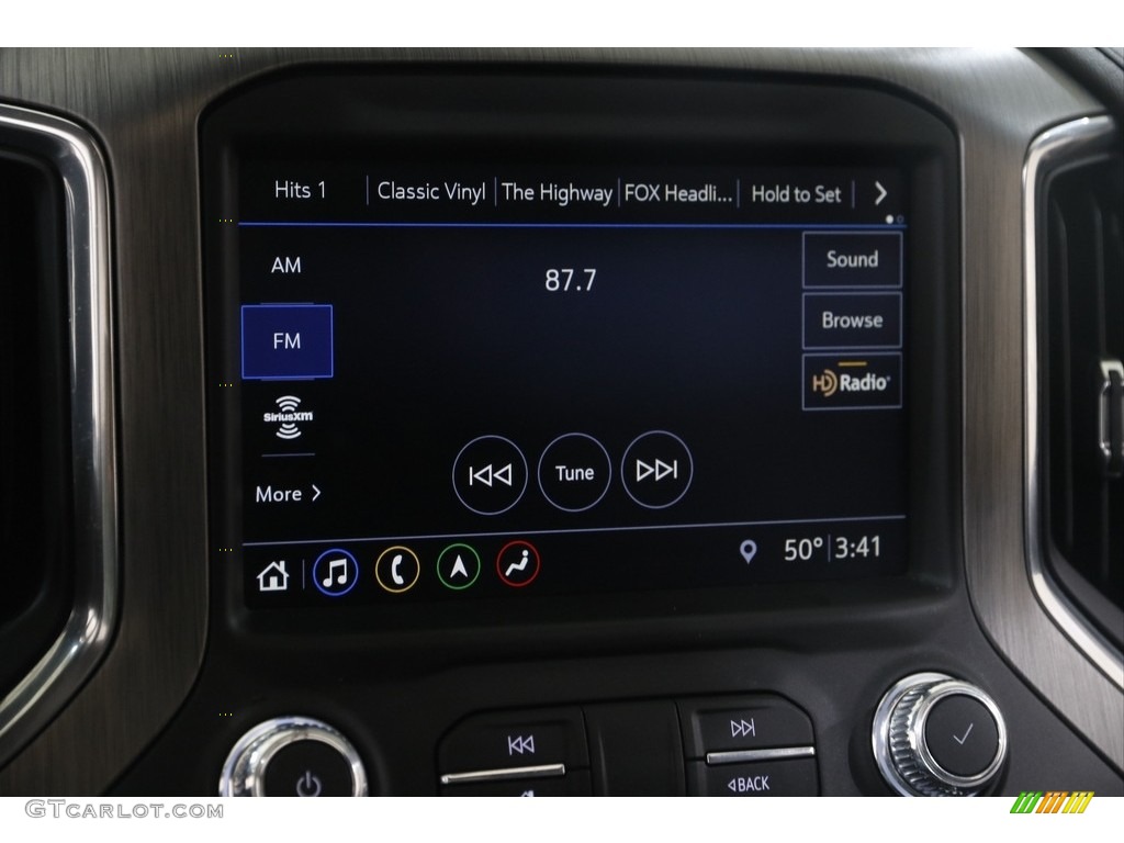 2019 Sierra 1500 Denali Crew Cab 4WD - Pacific Blue Metallic / Dark Walnut/­Dark Ash Grey photo #11