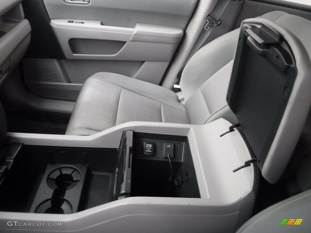 2014 Pilot EX 4WD - Modern Steel Metallic / Gray photo #15