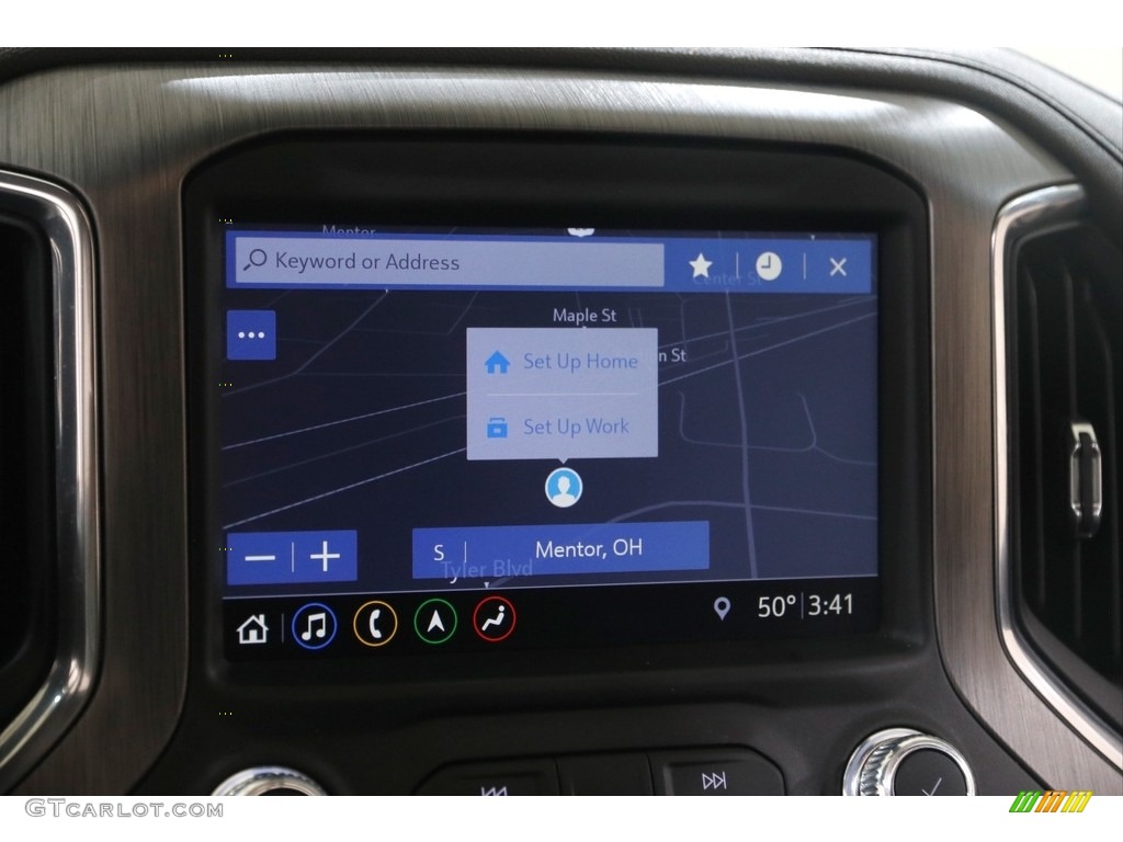 2019 Sierra 1500 Denali Crew Cab 4WD - Pacific Blue Metallic / Dark Walnut/­Dark Ash Grey photo #13