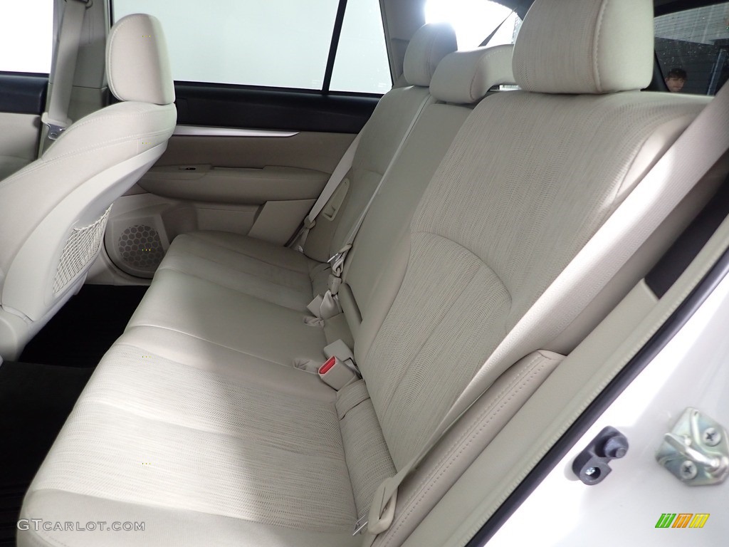 2014 Outback 2.5i Premium - Satin White Pearl / Ivory photo #23