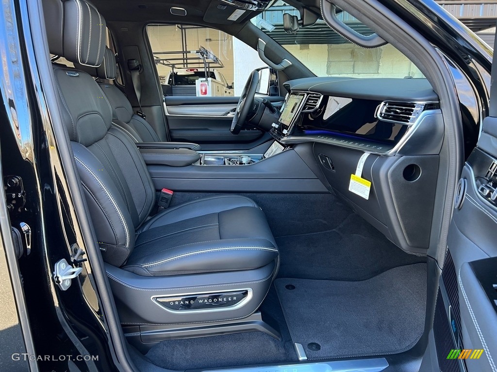 2023 Jeep Grand Wagoneer Obsidian 4x4 Front Seat Photo #145648969