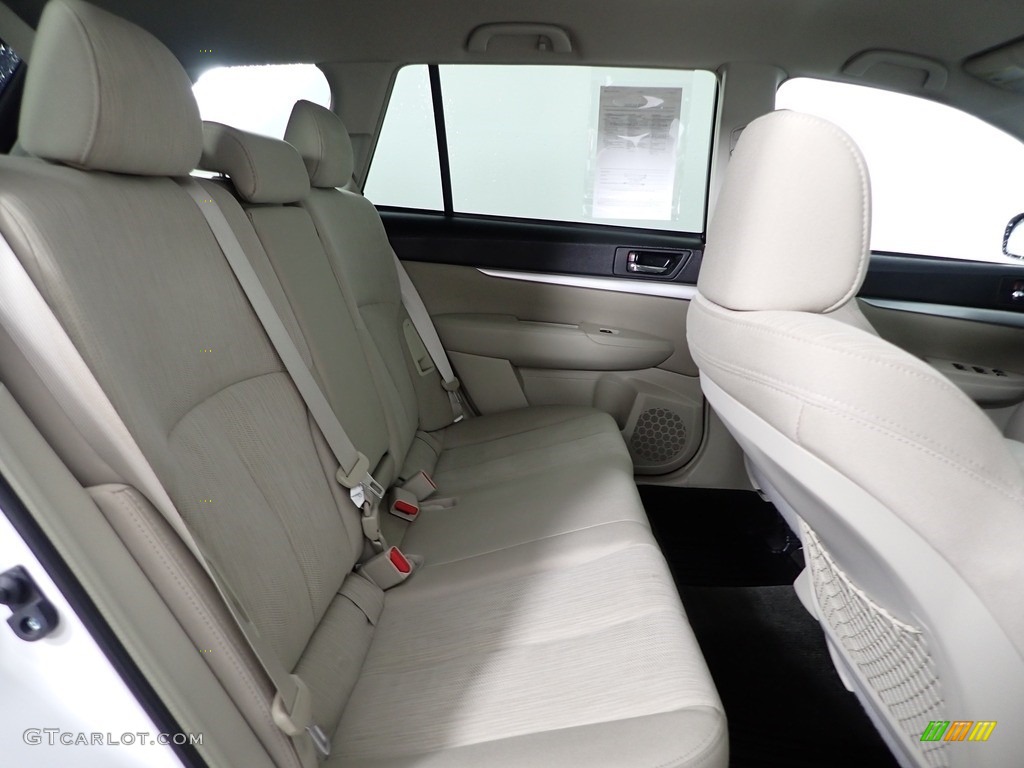 2014 Outback 2.5i Premium - Satin White Pearl / Ivory photo #28