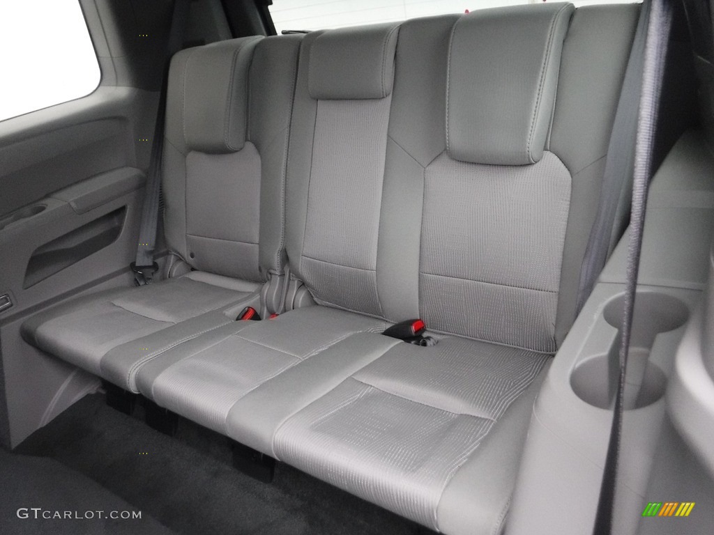 2014 Pilot EX 4WD - Modern Steel Metallic / Gray photo #25