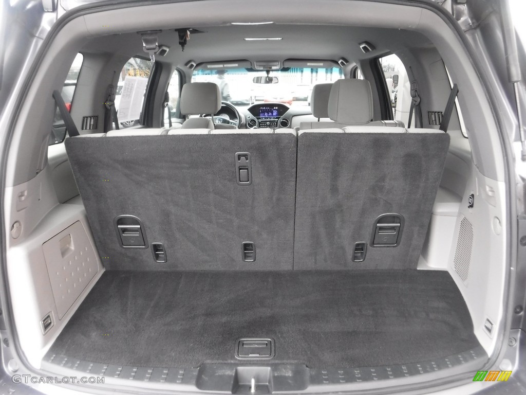 2014 Pilot EX 4WD - Modern Steel Metallic / Gray photo #26