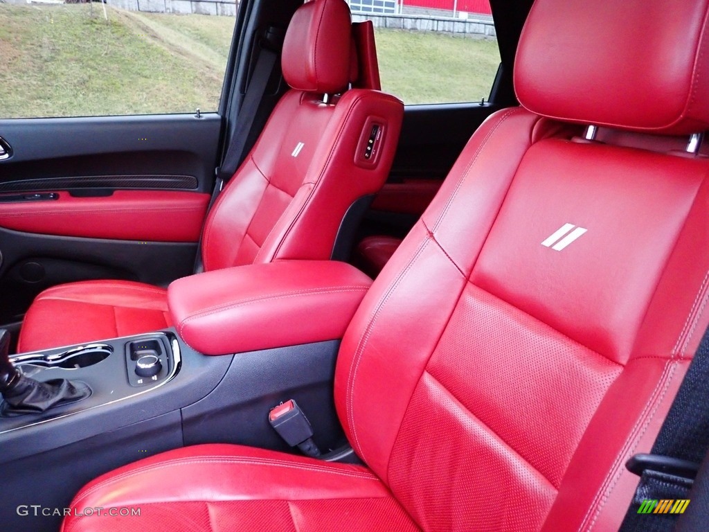 Red/Black Interior 2020 Dodge Durango R/T AWD Photo #145649431