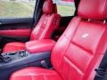 2020 Dodge Durango Red/Black Interior Front Seat Photo