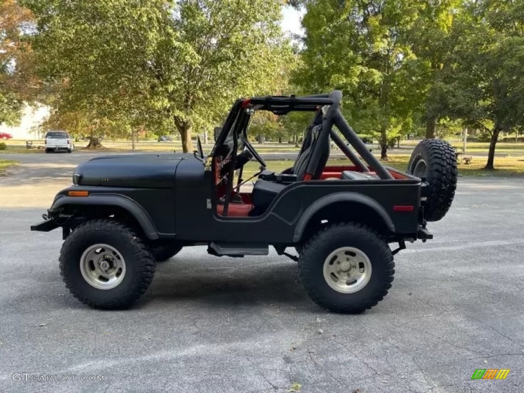 Classic Black 1980 Jeep CJ5 4x4 Exterior Photo #145649548