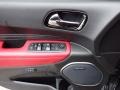 2020 Dodge Durango Red/Black Interior Door Panel Photo