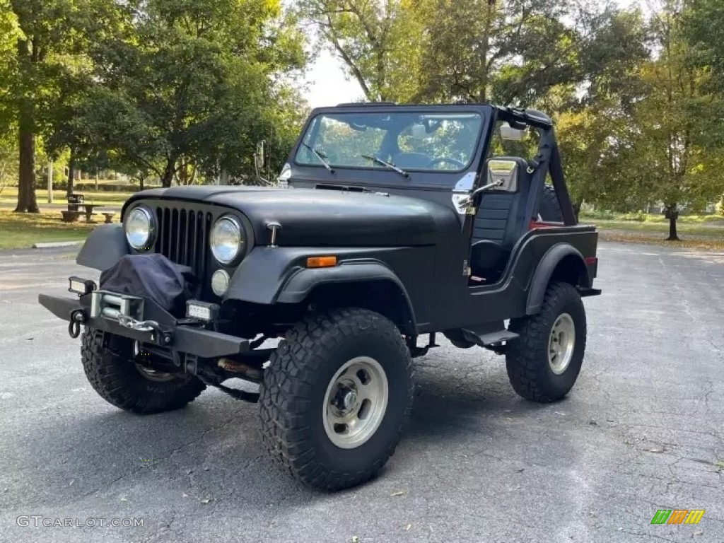 Classic Black 1980 Jeep CJ5 4x4 Exterior Photo #145649572