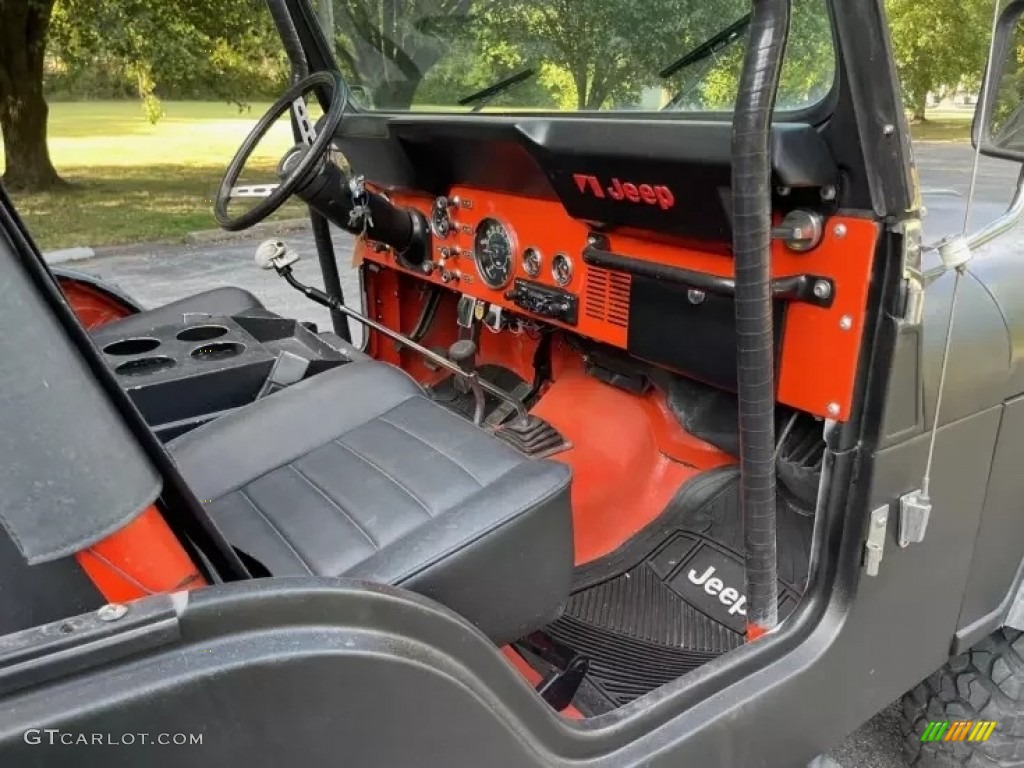 1980 Jeep CJ5 4x4 Interior Color Photos