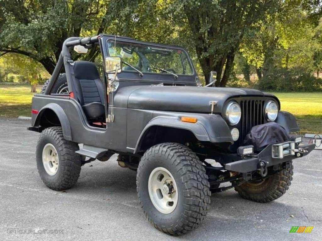 Classic Black 1980 Jeep CJ5 4x4 Exterior Photo #145649680
