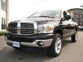 2008 Brilliant Black Crystal Pearl Dodge Ram 1500 Big Horn Edition Quad Cab 4x4  photo #3