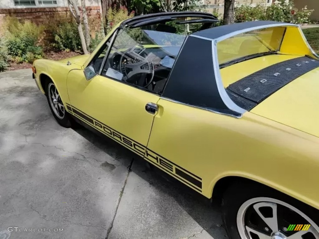 Chrome Yellow 1973 Porsche 914 1.7 Exterior Photo #145649983