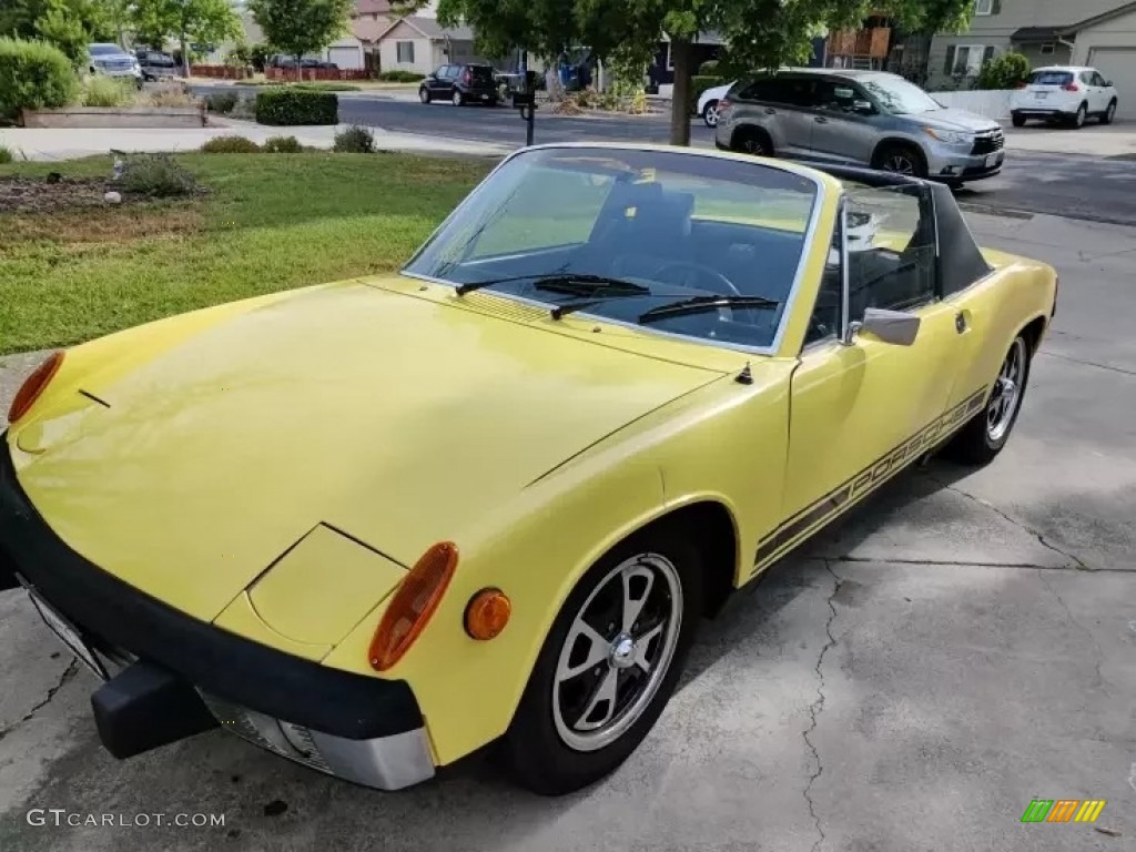 Chrome Yellow 1973 Porsche 914 1.7 Exterior Photo #145650007