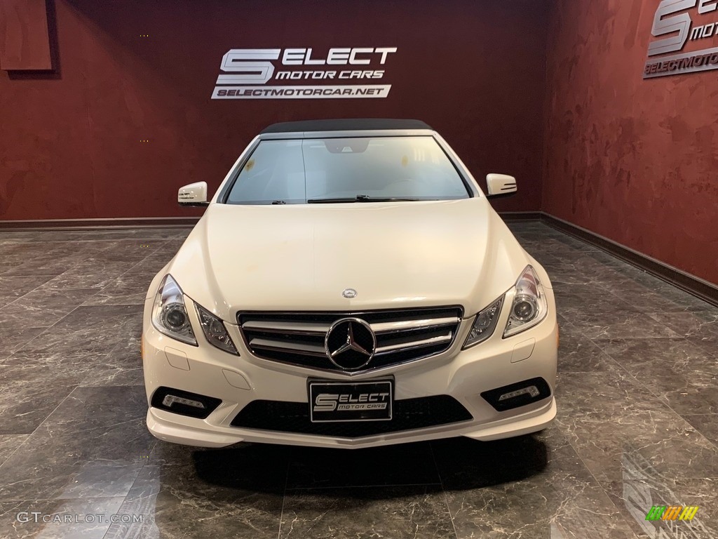 2011 E 550 Cabriolet - Arctic White / Black photo #2