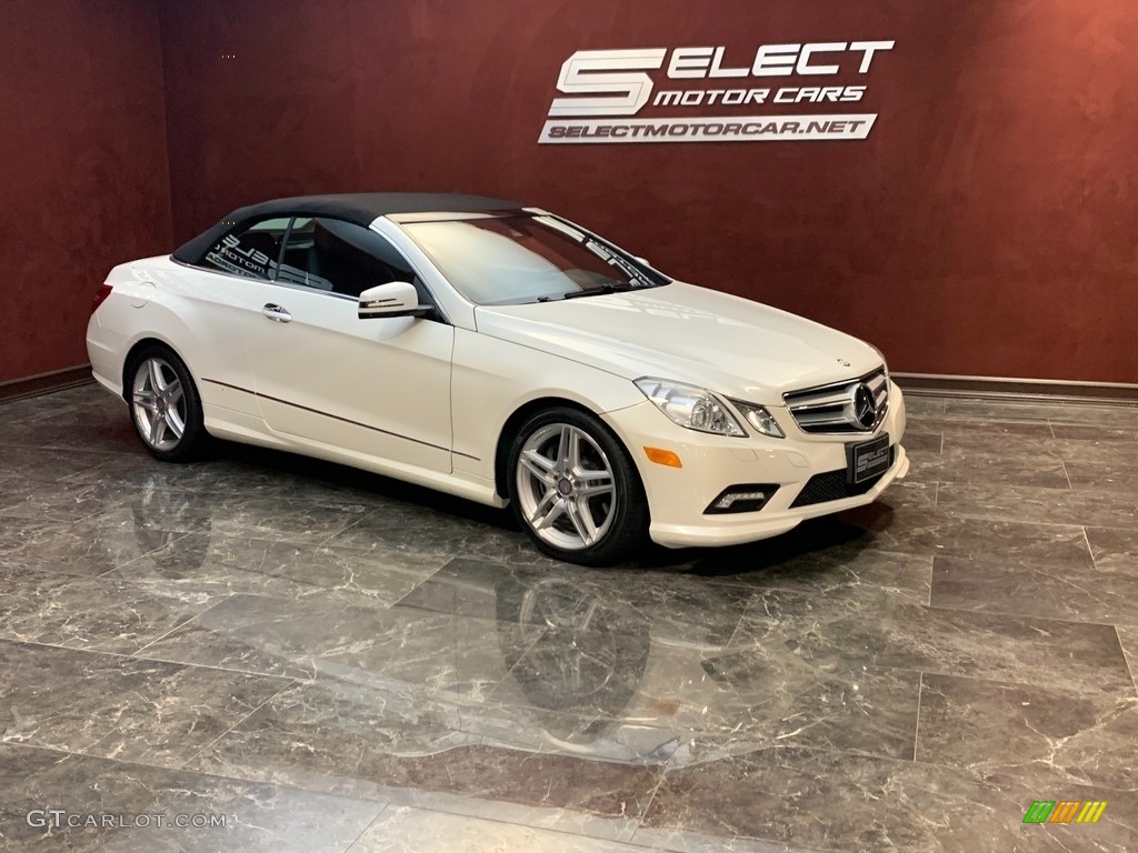 2011 E 550 Cabriolet - Arctic White / Black photo #3