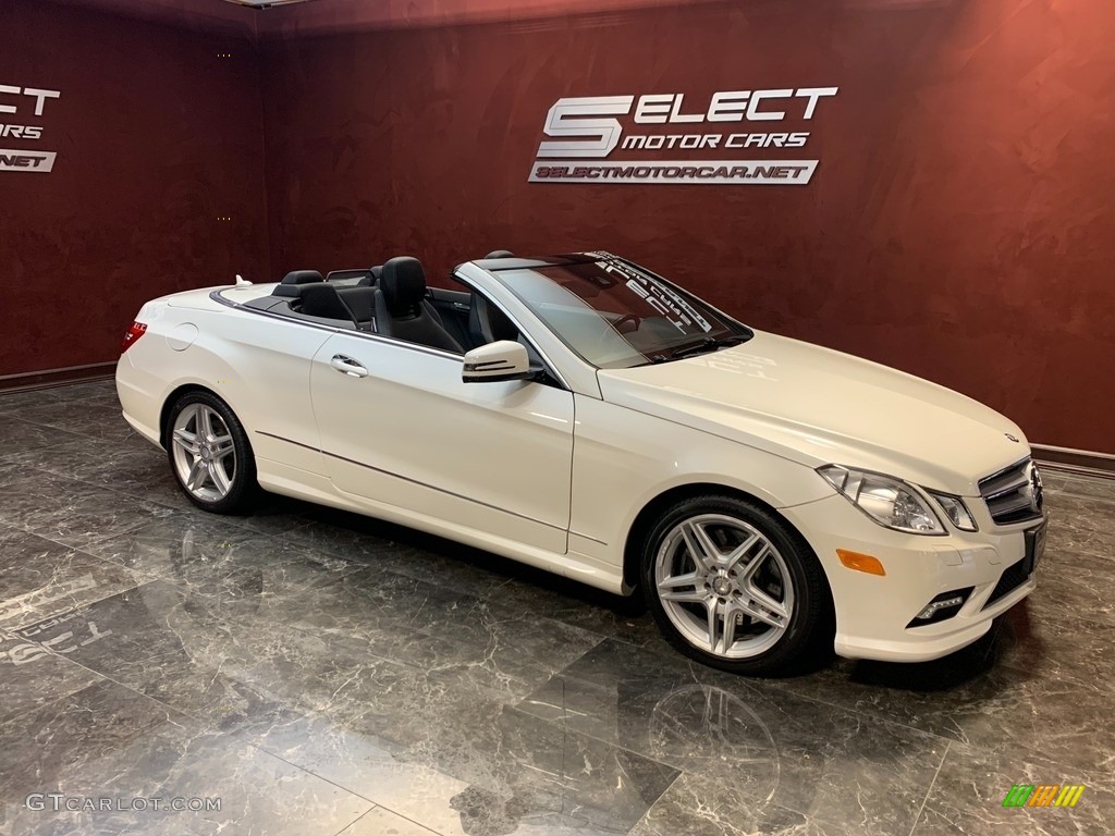 2011 E 550 Cabriolet - Arctic White / Black photo #4