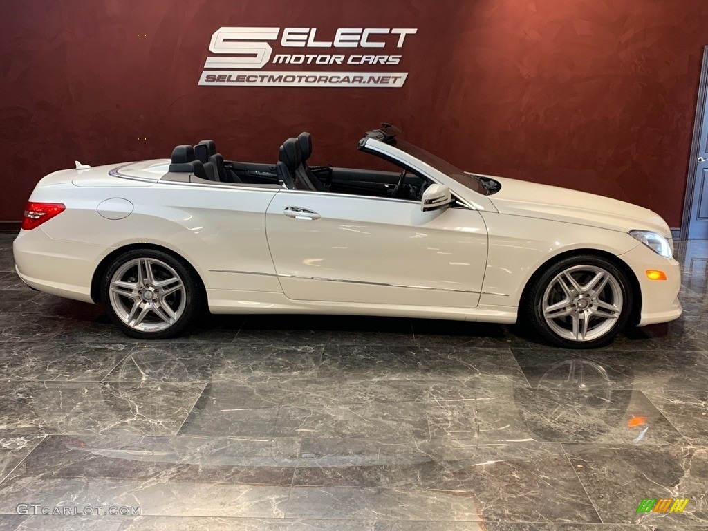 2011 E 550 Cabriolet - Arctic White / Black photo #6