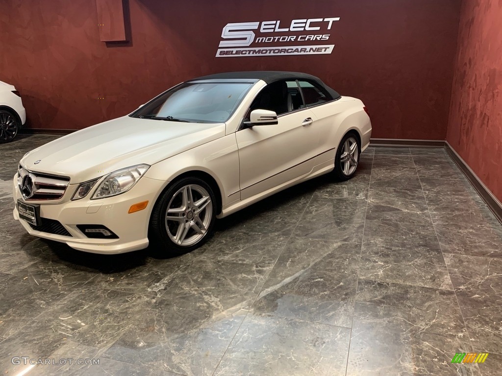 2011 E 550 Cabriolet - Arctic White / Black photo #7