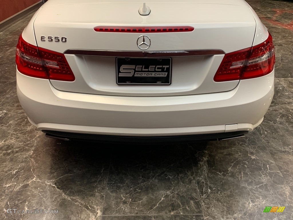 2011 E 550 Cabriolet - Arctic White / Black photo #8