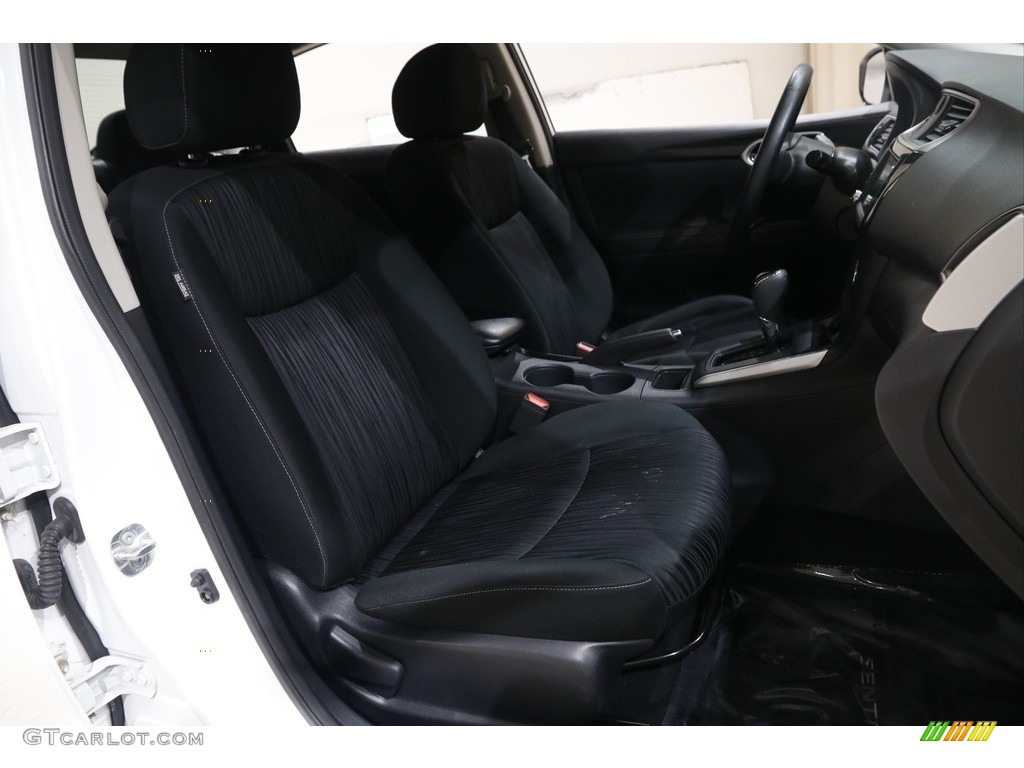 2019 Sentra SV - Fresh Powder / Charcoal photo #14