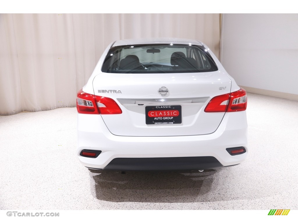 2019 Sentra SV - Fresh Powder / Charcoal photo #17