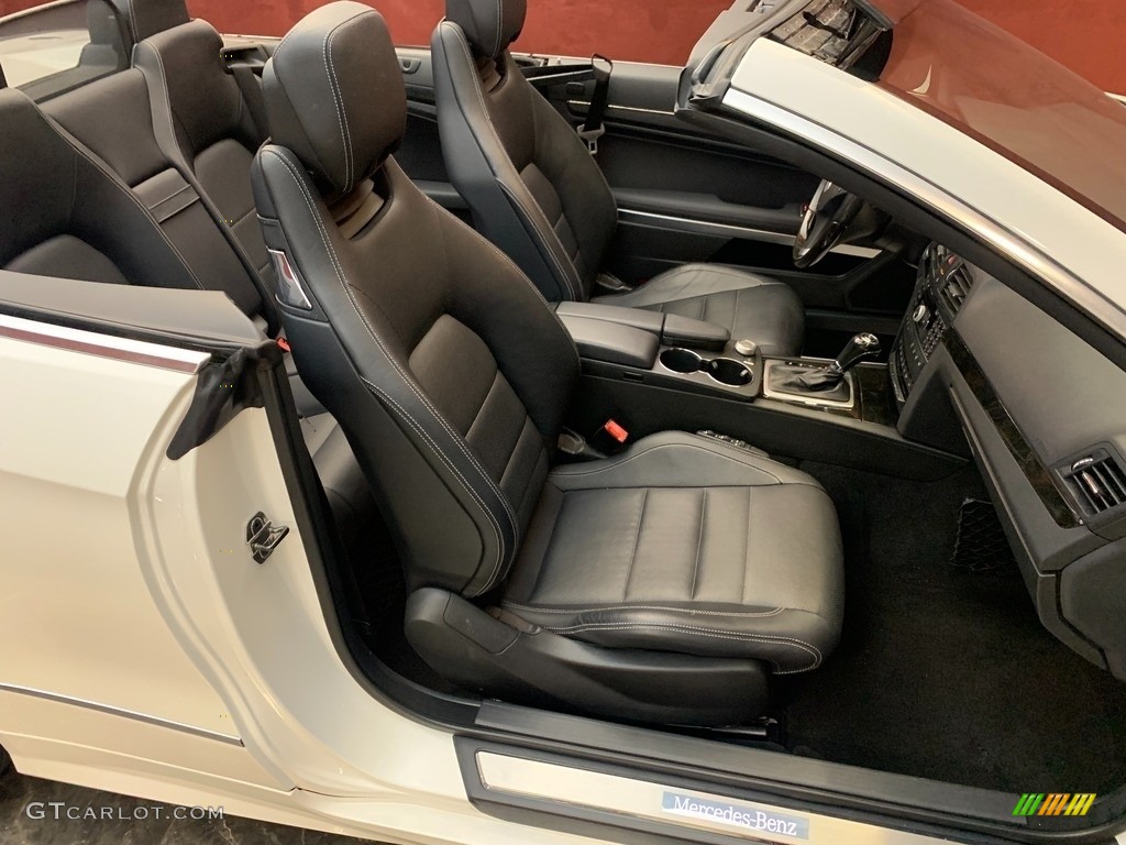 2011 E 550 Cabriolet - Arctic White / Black photo #16