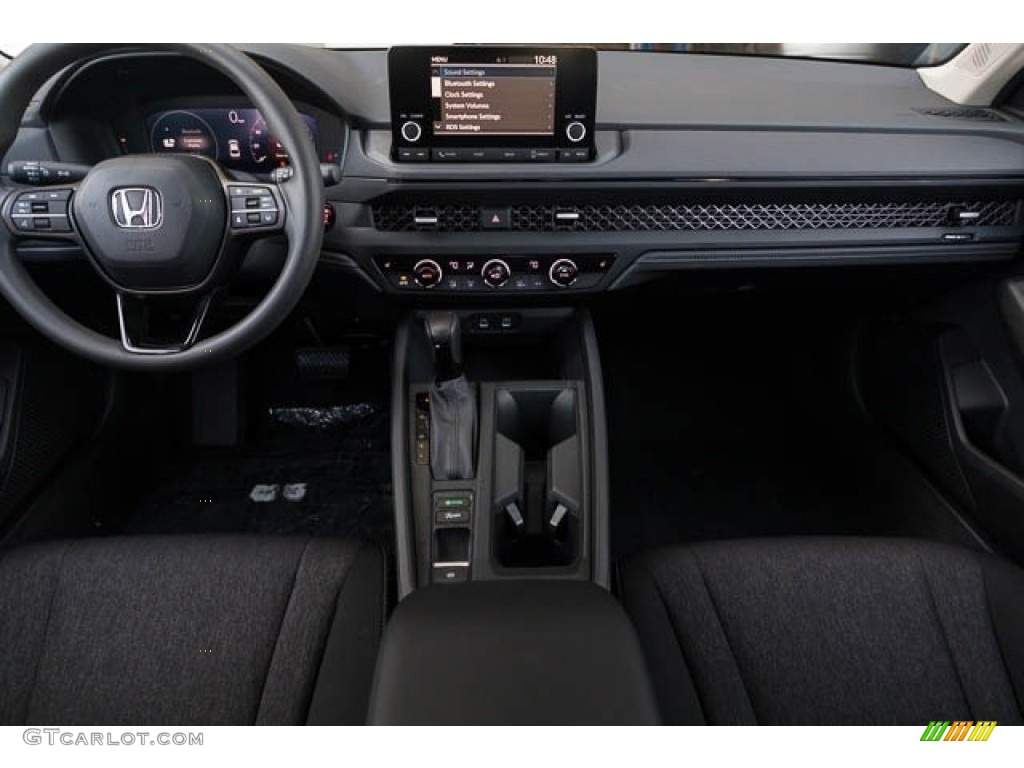 Black Interior 2023 Honda Accord EX Photo #145650448
