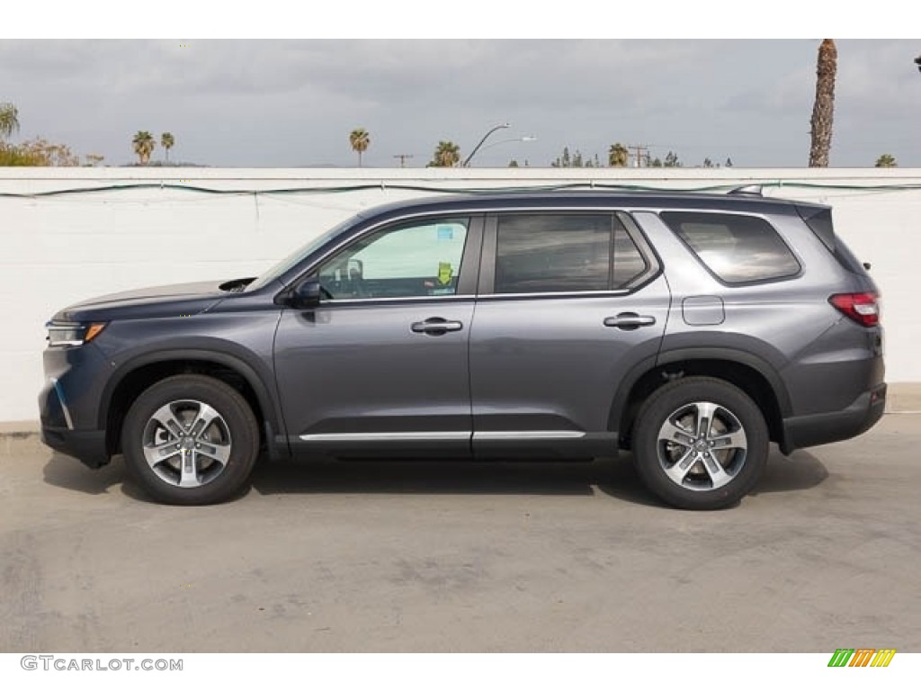 Modern Steel Metallic 2023 Honda Pilot EX-L Exterior Photo #145650763
