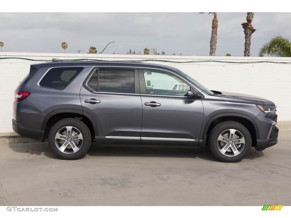 Modern Steel Metallic 2023 Honda Pilot EX-L Exterior Photo #145650793