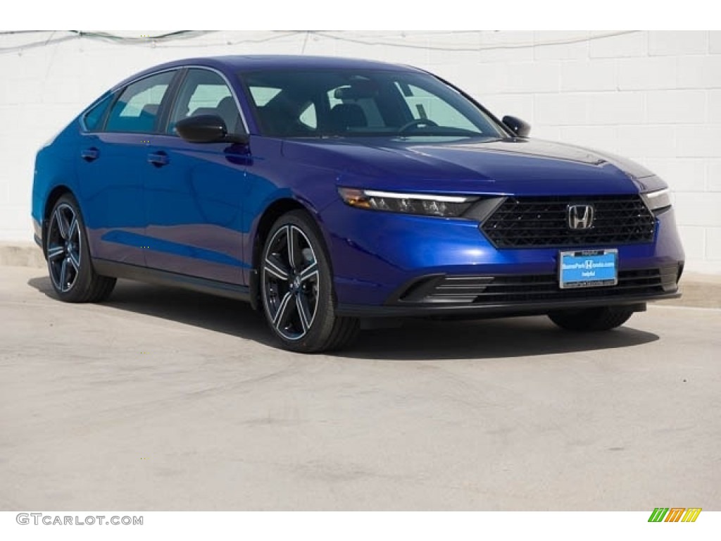2023 Accord Sport Hybrid - Still Night Pearl / Black photo #1